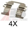KIA DA0171200 Accessory Kit, disc brake pads